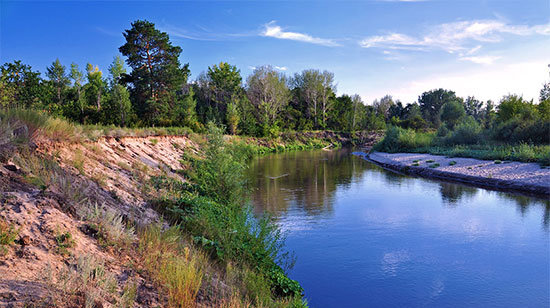 Река Кондурча — место сражения