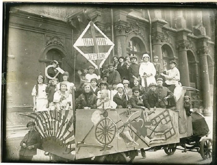 Ретро фотографии Ленинграда и ленинградцев 1920-30-х годов прошлого века