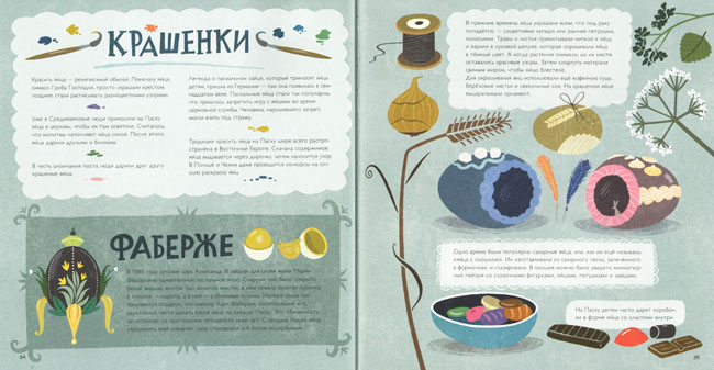 4 Иллюстрация Лены Шёберг к книге «Крутые факты о яйцах»