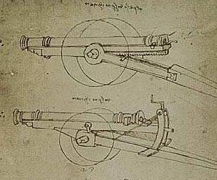 Какое оружие придумал Леонардо да Винчи