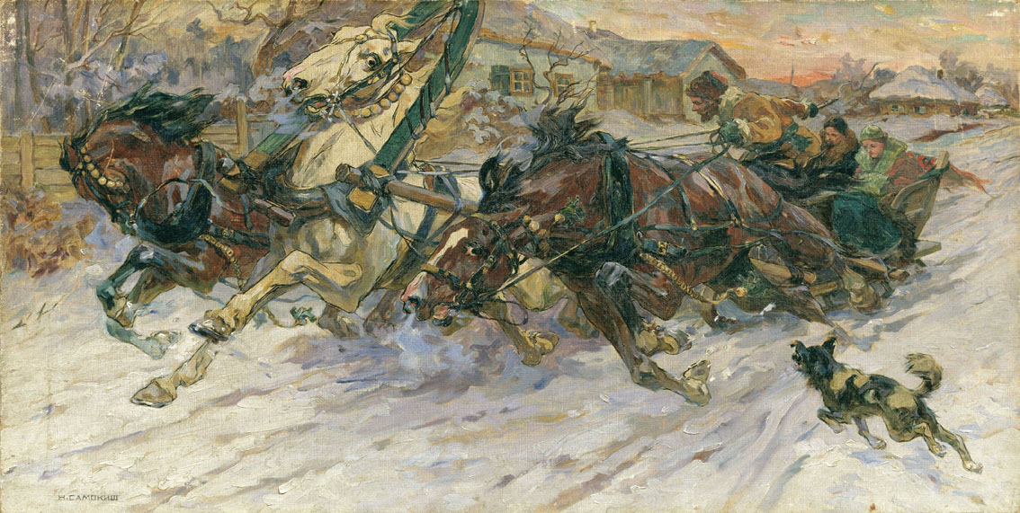 Почему русские ездили именно на тройке лошадей?
