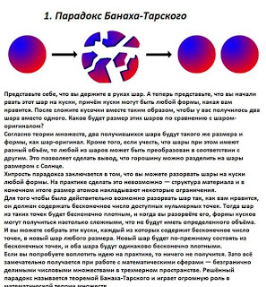 Несколько интересных парадоксов Несколько интересных парадоксов